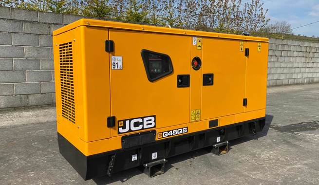 Дизельный генератор JCB G45QS – в аренду за 1 425 рублей