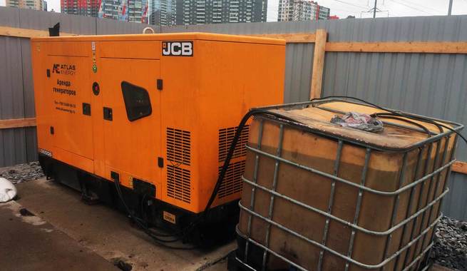 Дизельный генератор JCB G65QS – в аренду за 1 600 рублей