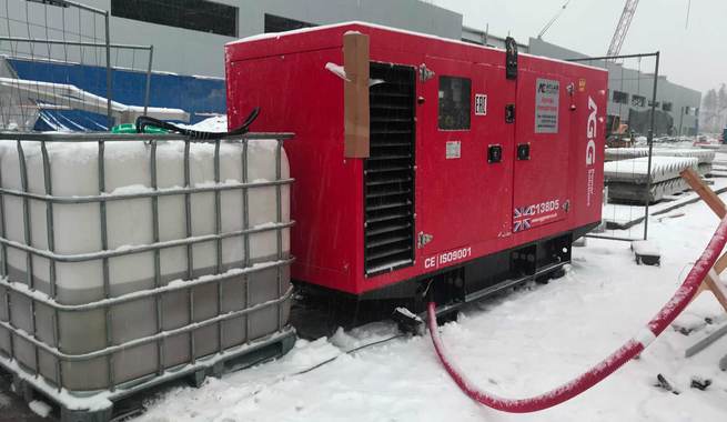 Дизельный генератор AGG C138D5 – в аренду за 2 900 рублей