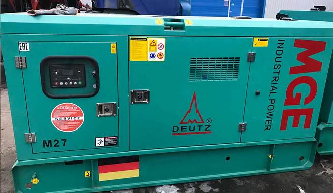 Дизельный генератор Deutz MGE P27 – в аренду за 1 700 рублей
